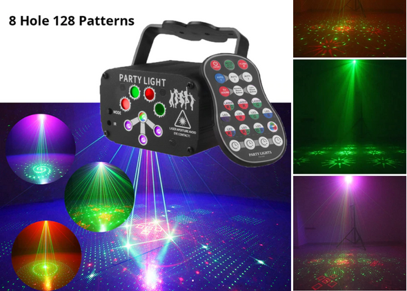 Disco Laser 128 patronen huren bij silent disco
