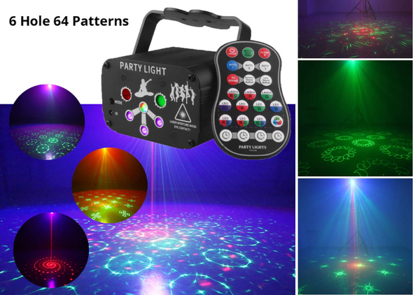 Disco Laser 64 patronen huren bij silent disco